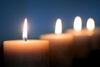 Mourning candles