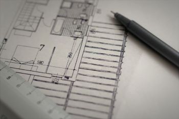 Construction blueprints