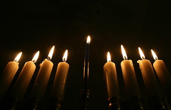 Hanukkah menorah