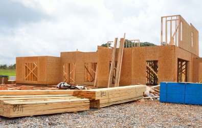 New construction of a home