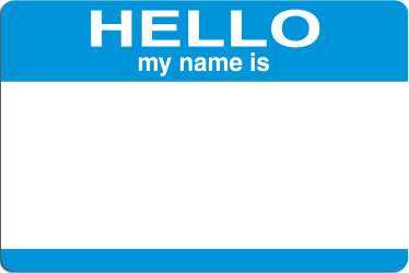 Hello-my-name-is sticker